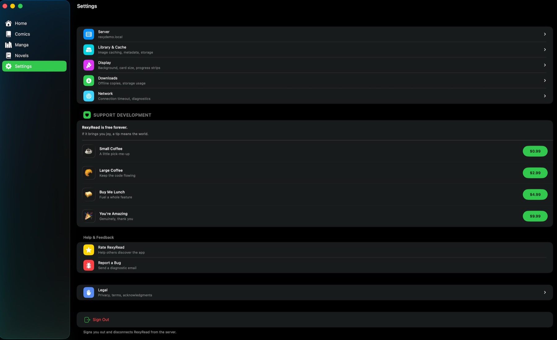 Installation &middot; .dmg &middot; Menu Bar